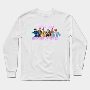 Purple Universe Long Sleeve T-Shirt